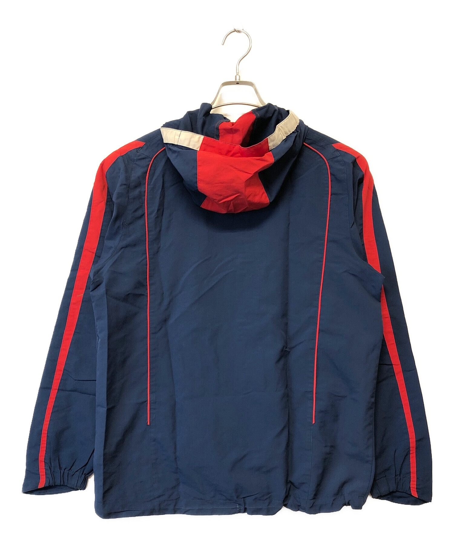 UMBRO (アンブロ) ジップパーカー ブルー×レッド サイズ:SIZE S