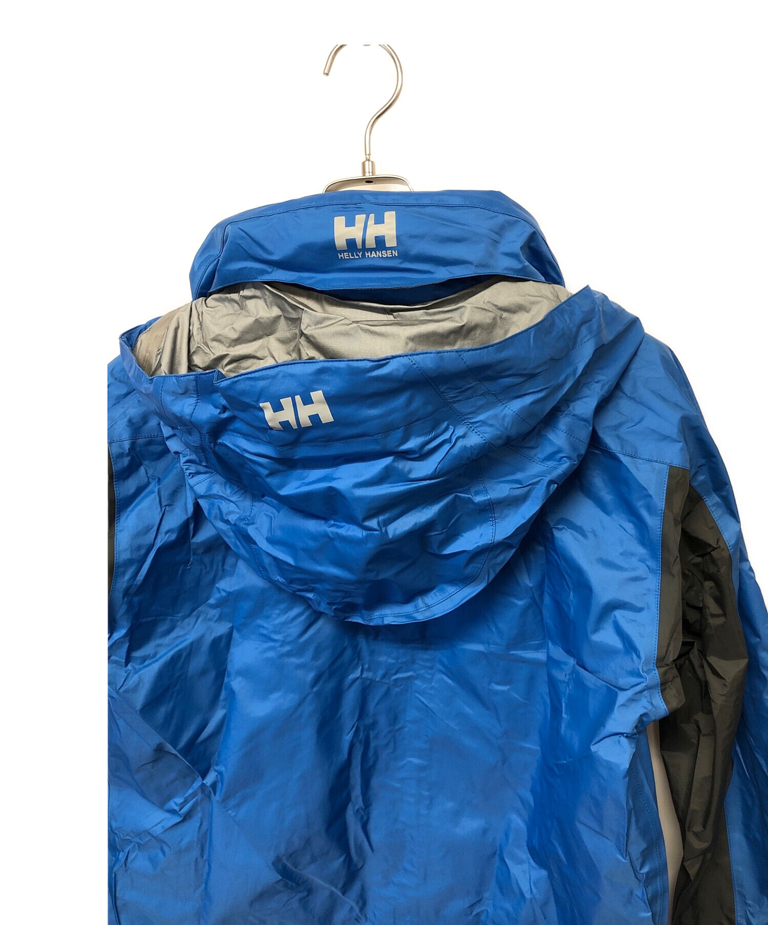 HELLY HANSEN (ヘリーハンセン) トレッキングウェア(レインウェア) ブルー×グレー サイズ:SIZE M