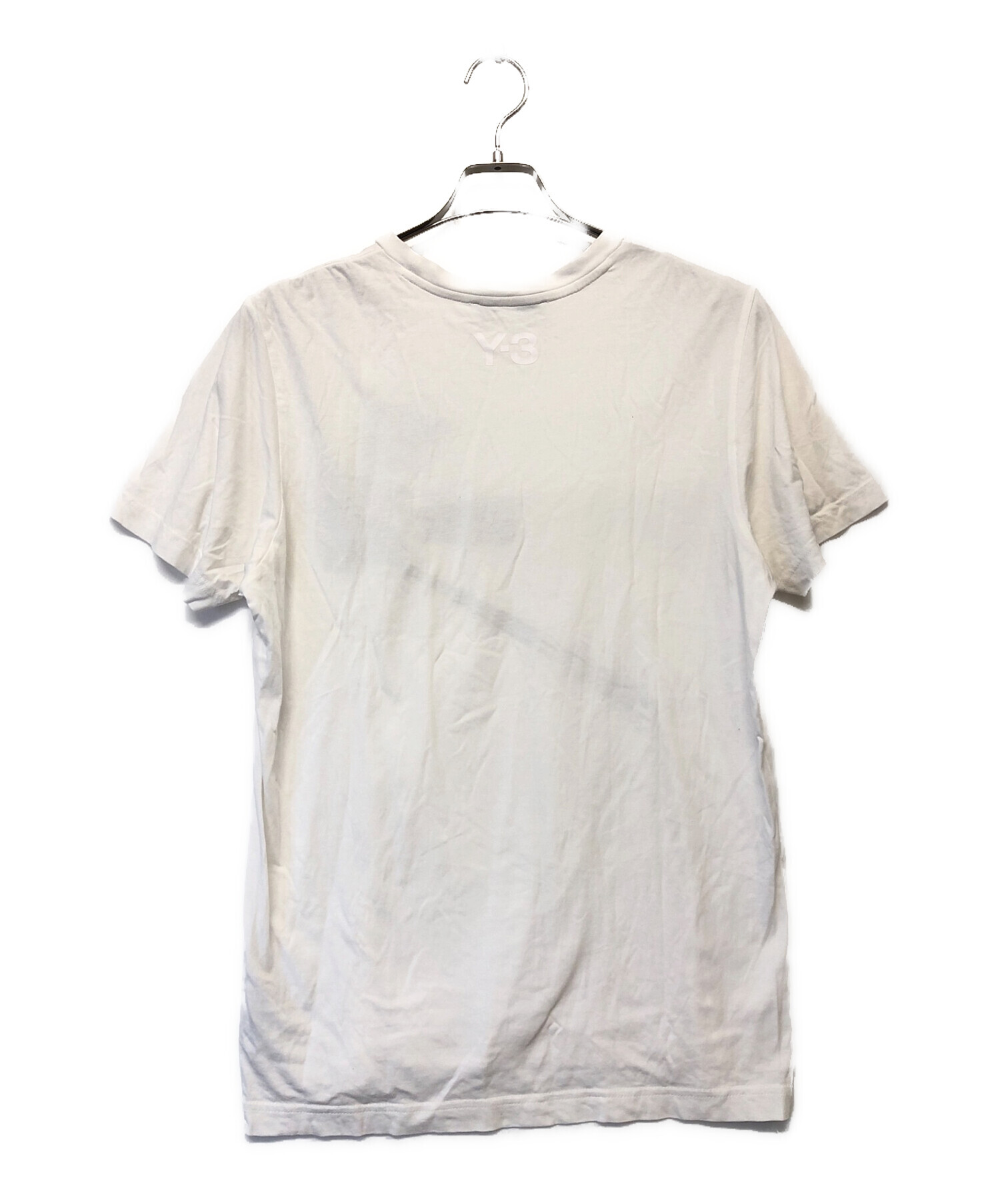 中古・古着通販】Y-3 (ワイスリー) 半袖Tシャツ ホワイト サイズ:SIZE 