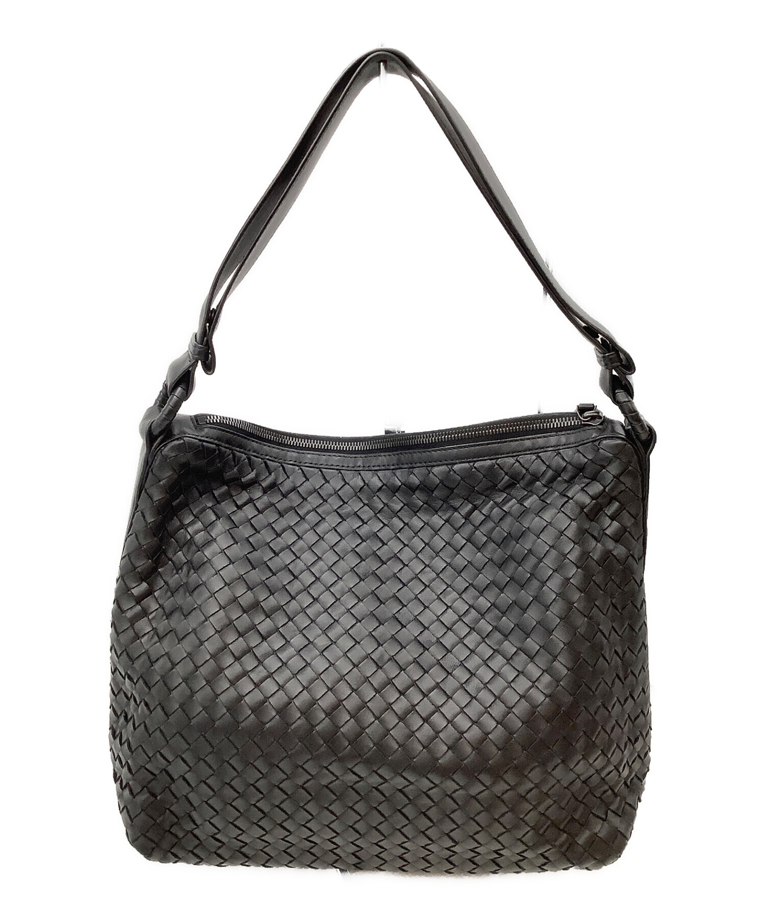 中古・古着通販】BOTTEGA VENETA (ボッテガベネタ) レザーショルダー 