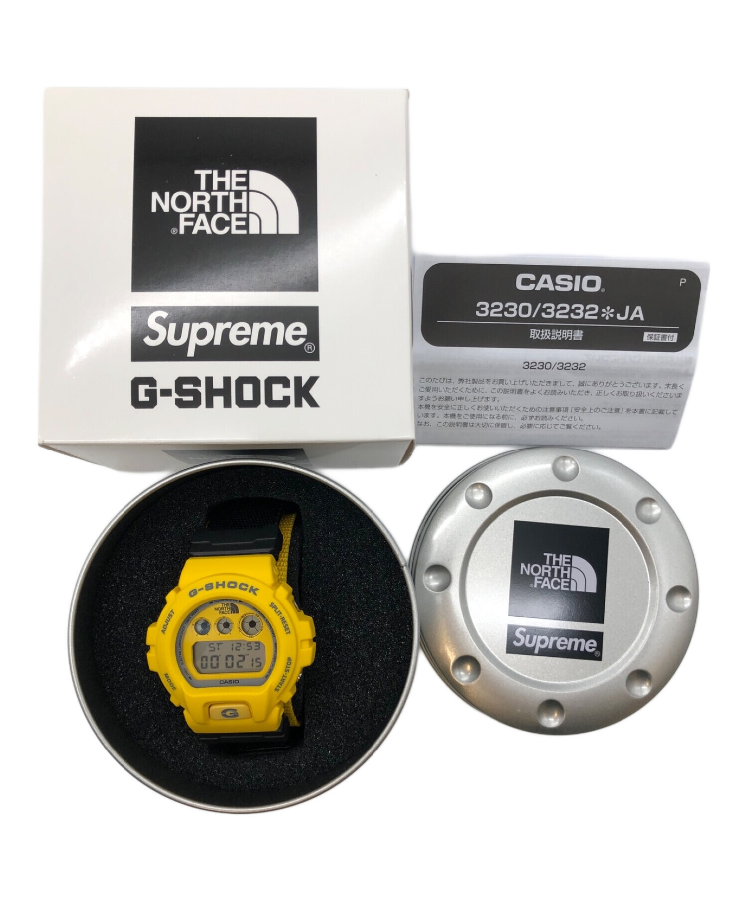 中古・古着通販】CASIO (カシオ) THE NORTH FACE (ザ ノース フェイス) SUPREME (シュプリーム)  腕時計｜ブランド・古着通販 トレファク公式【TREFAC FASHION】スマホサイト