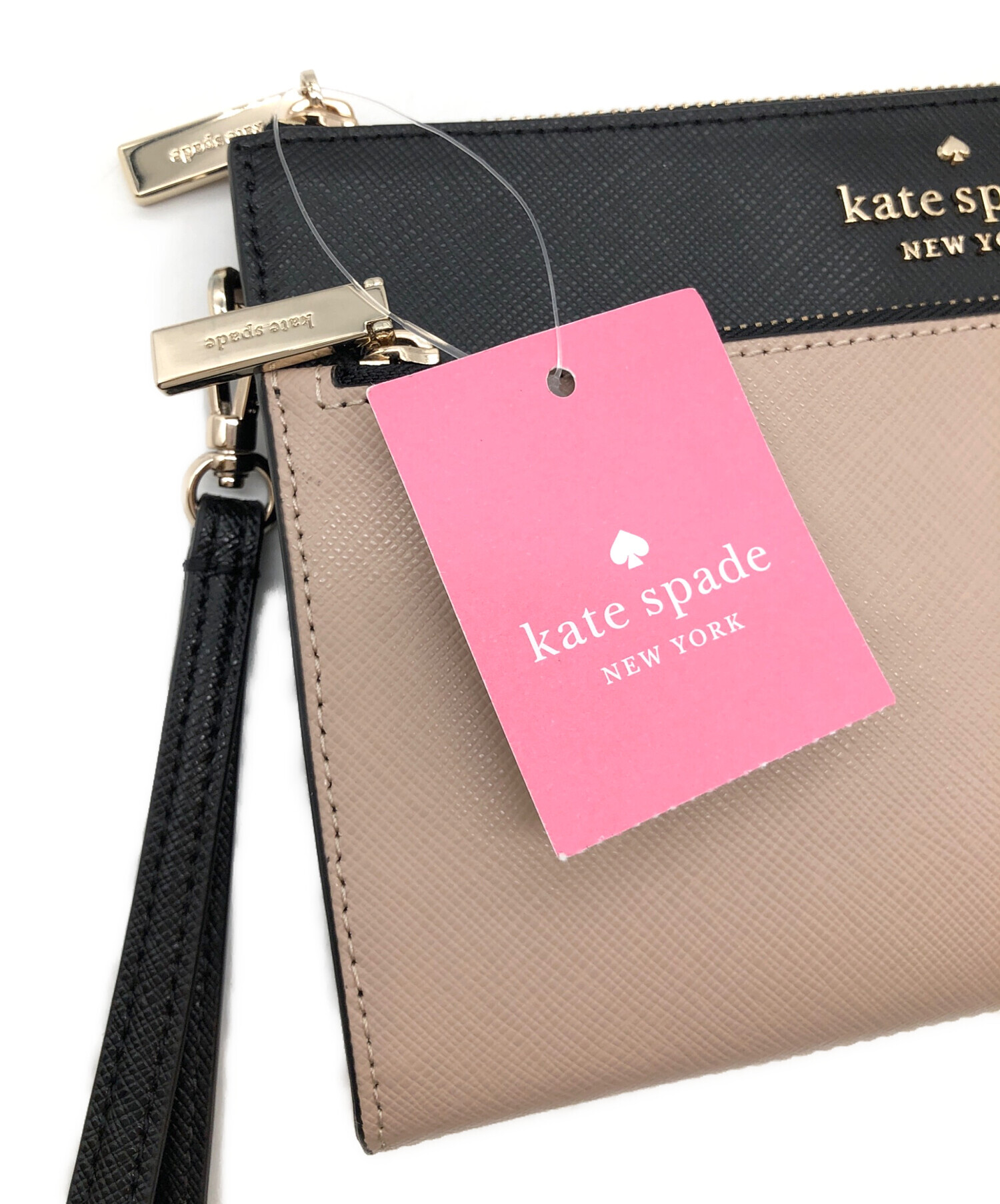 中古・古着通販】Kate Spade (ケイトスペード) 長財布 ベージュ×ブラック 未使用品｜ブランド・古着通販 トレファク公式【TREFAC  FASHION】スマホサイト