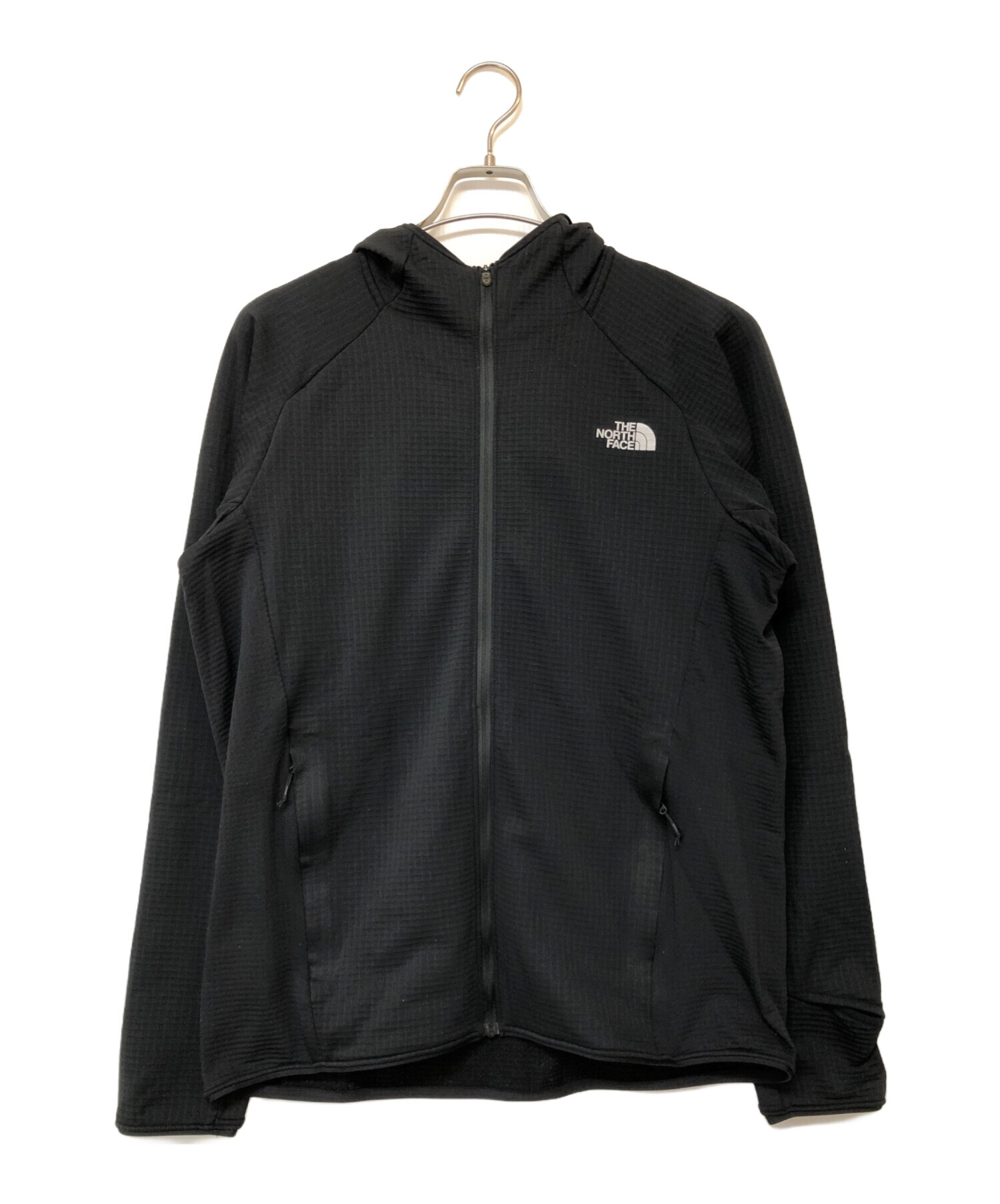 THE NORTH FACE (ザ ノース フェイス) サーマルバーサグリッドフーディ ブラック サイズ:L