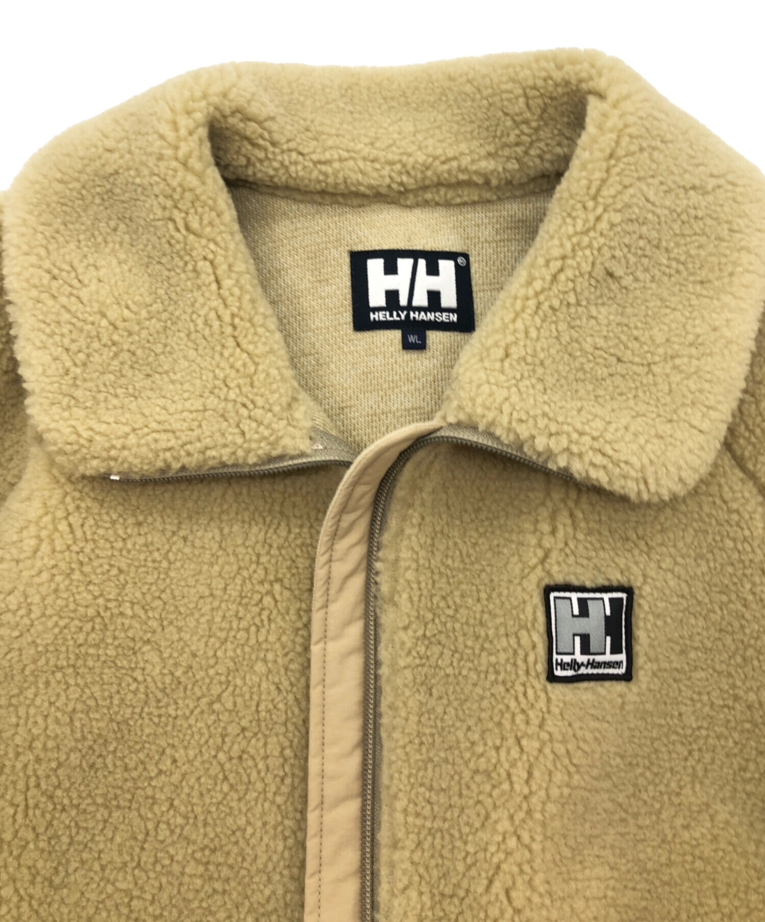 HELLY HANSEN (ヘリーハンセン) フリースジャケット ベージュ サイズ:SIZE L