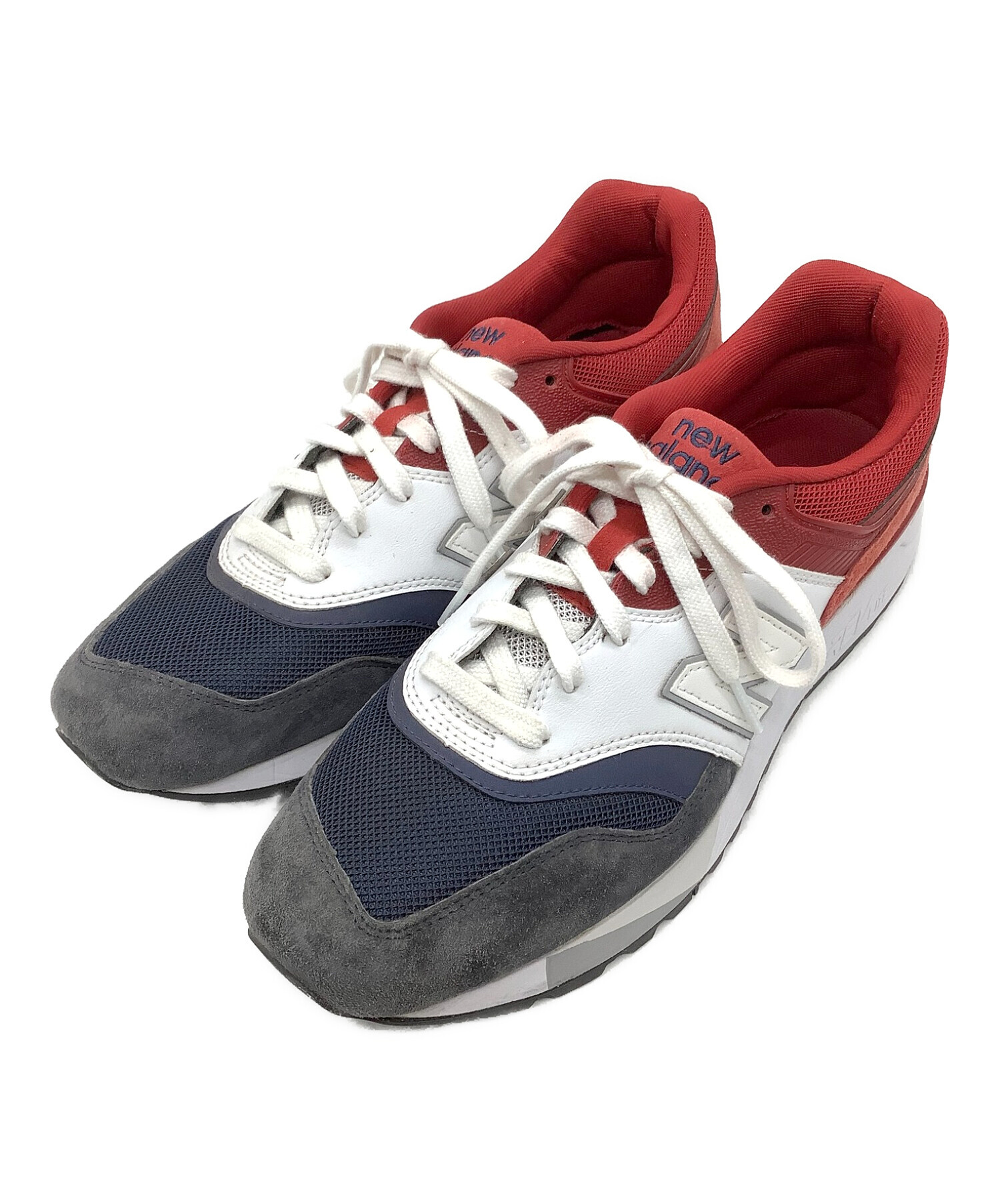 NEW BALANCE (ニューバランス) スニーカー トリコロールカラー サイズ:29.0cm