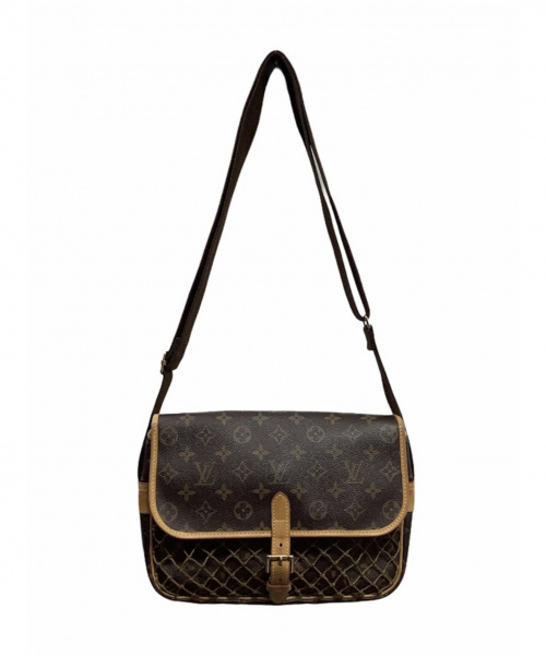 ルイヴィトン M40117 ショルダーバッグ ブラウン  LOUIS VUITTON 斜め掛け モノグラム