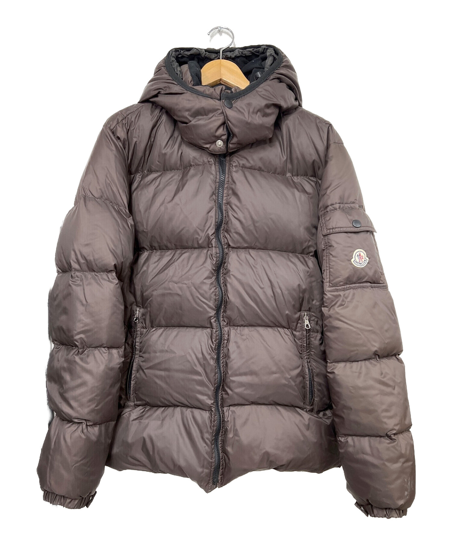 MONCLER (モンクレール) ダウンジャケット ブラウン サイズ:SIZE 2