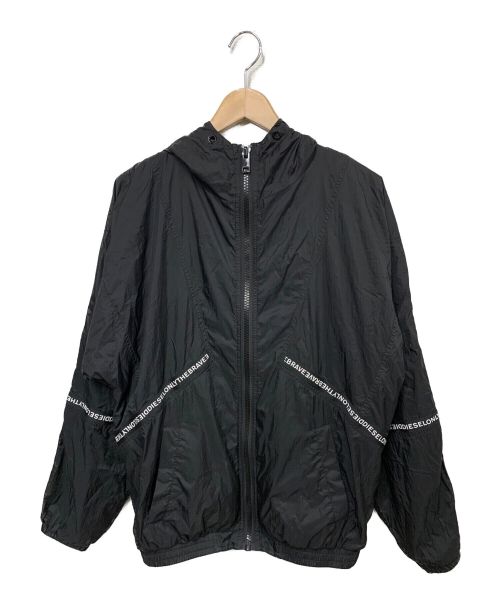 中古・古着通販】DIESEL (ディーゼル) フーデッドジャケット ブラック