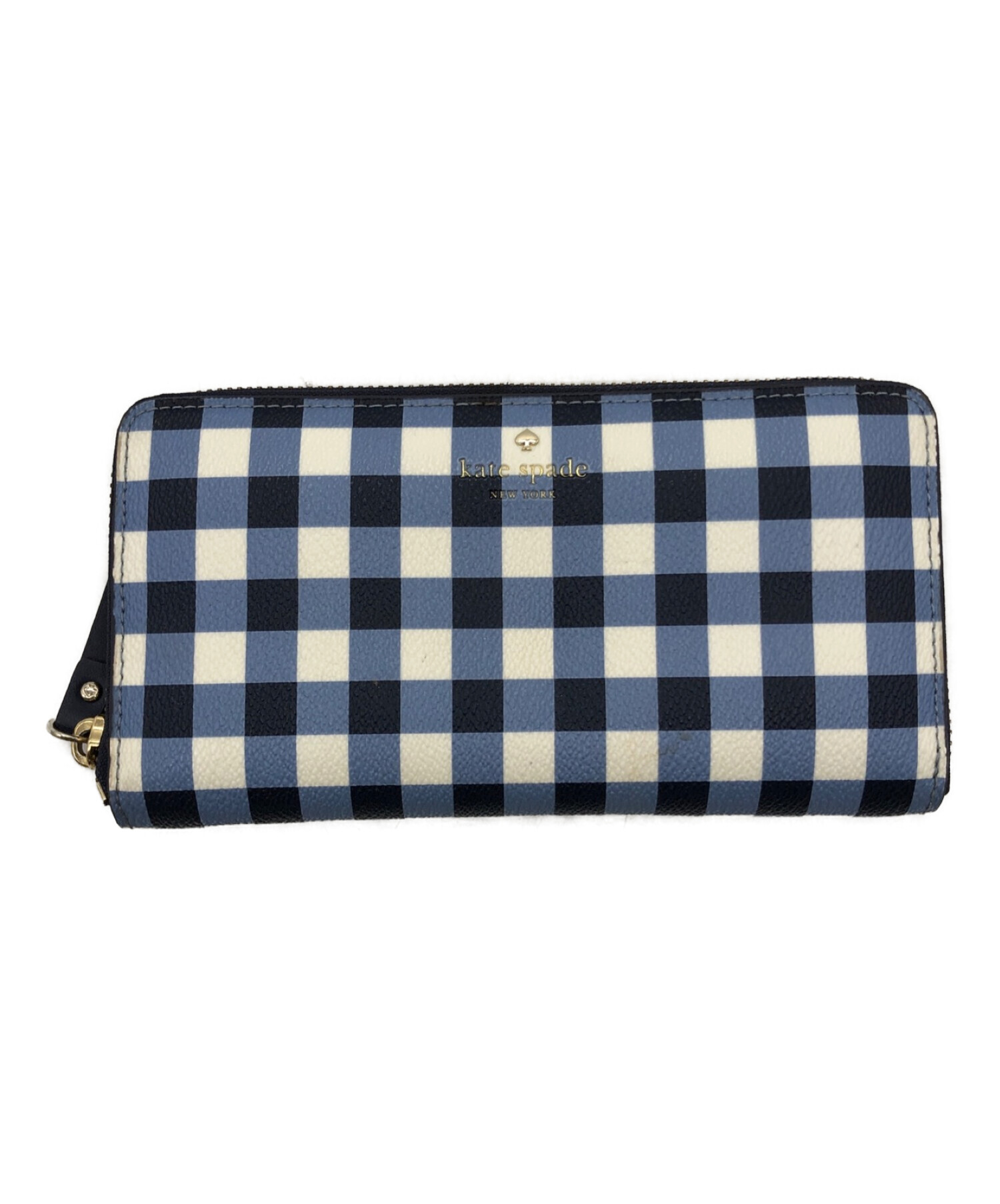 中古・古着通販】Kate Spade (ケイトスペード) 長財布 ネイビー