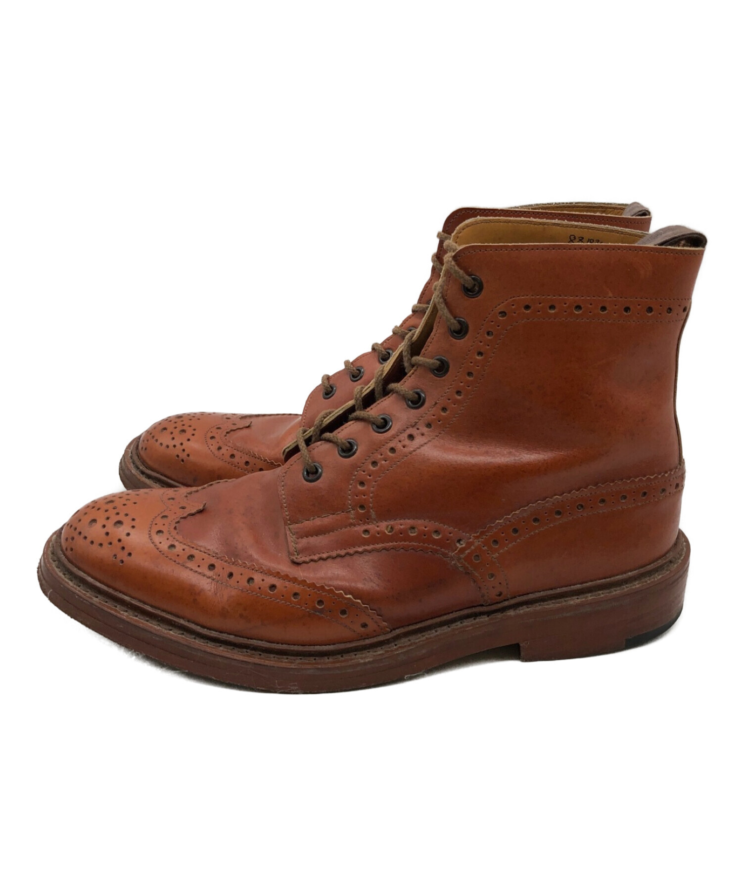 Tricker's (トリッカーズ) カントリーブーツ ブラウン サイズ:9.5