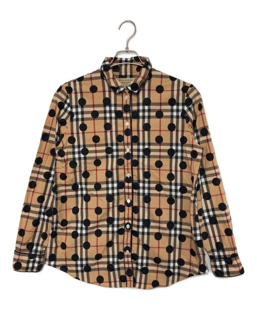 中古・古着通販】BURBERRY (バーバリー) ポルカドットチェックシャツ