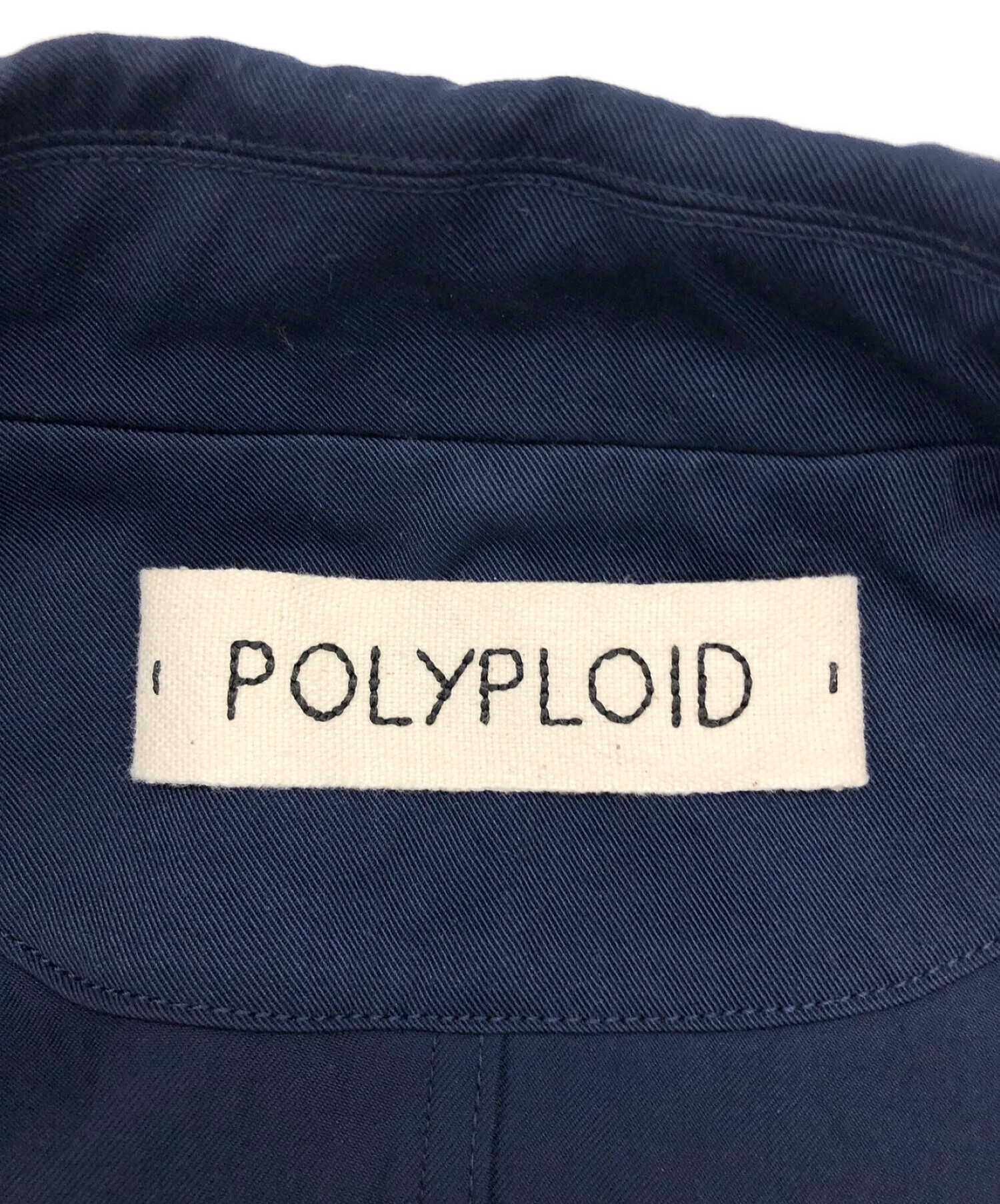 中古・古着通販】POLYPLOID (ポリプロイド) WORKWEAR JACKET ネイビー サイズ:2｜ブランド・古着通販  トレファク公式【TREFAC FASHION】スマホサイト