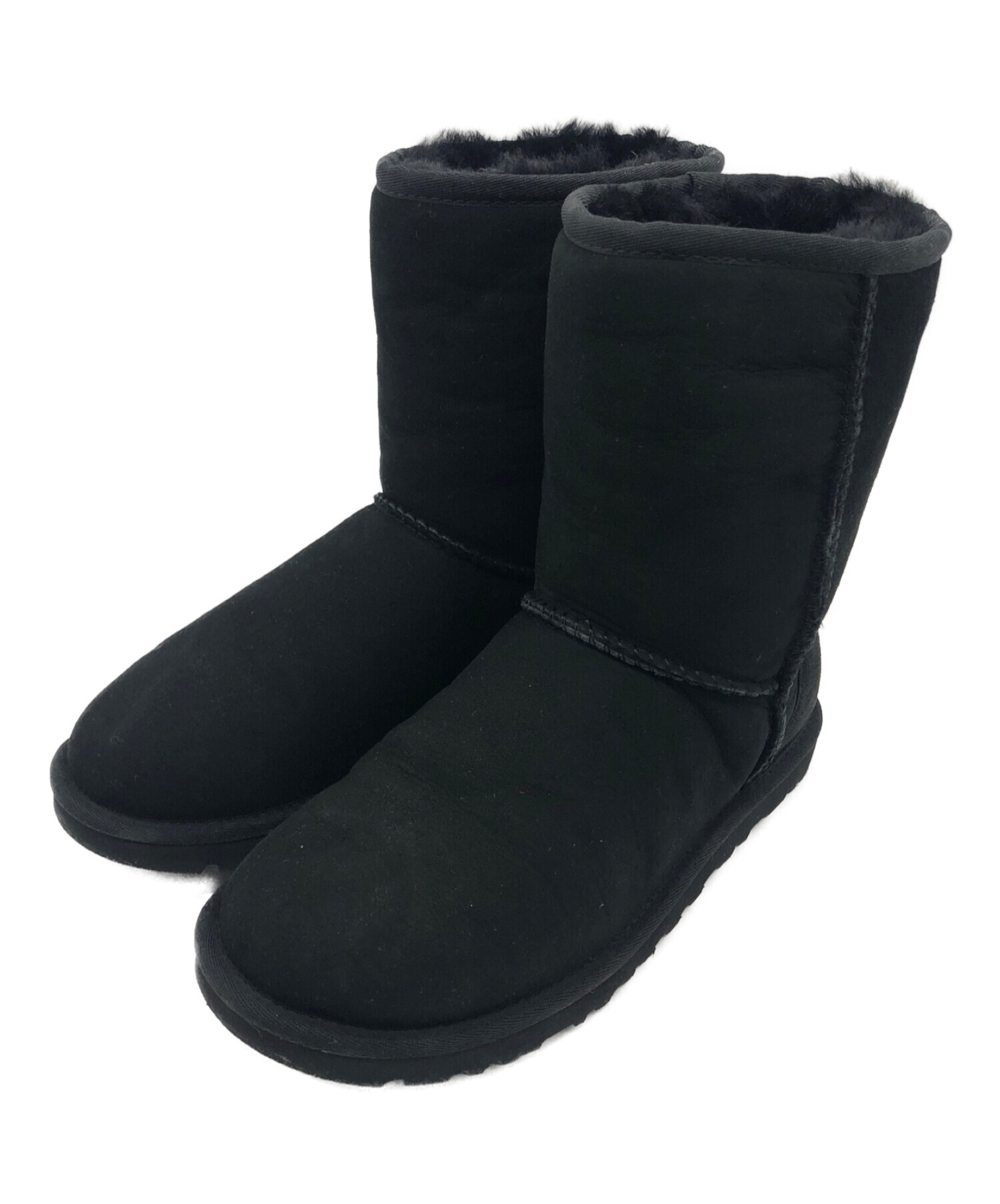 中古・古着通販】UGG (アグ) クラシックショートブーツ ブラック