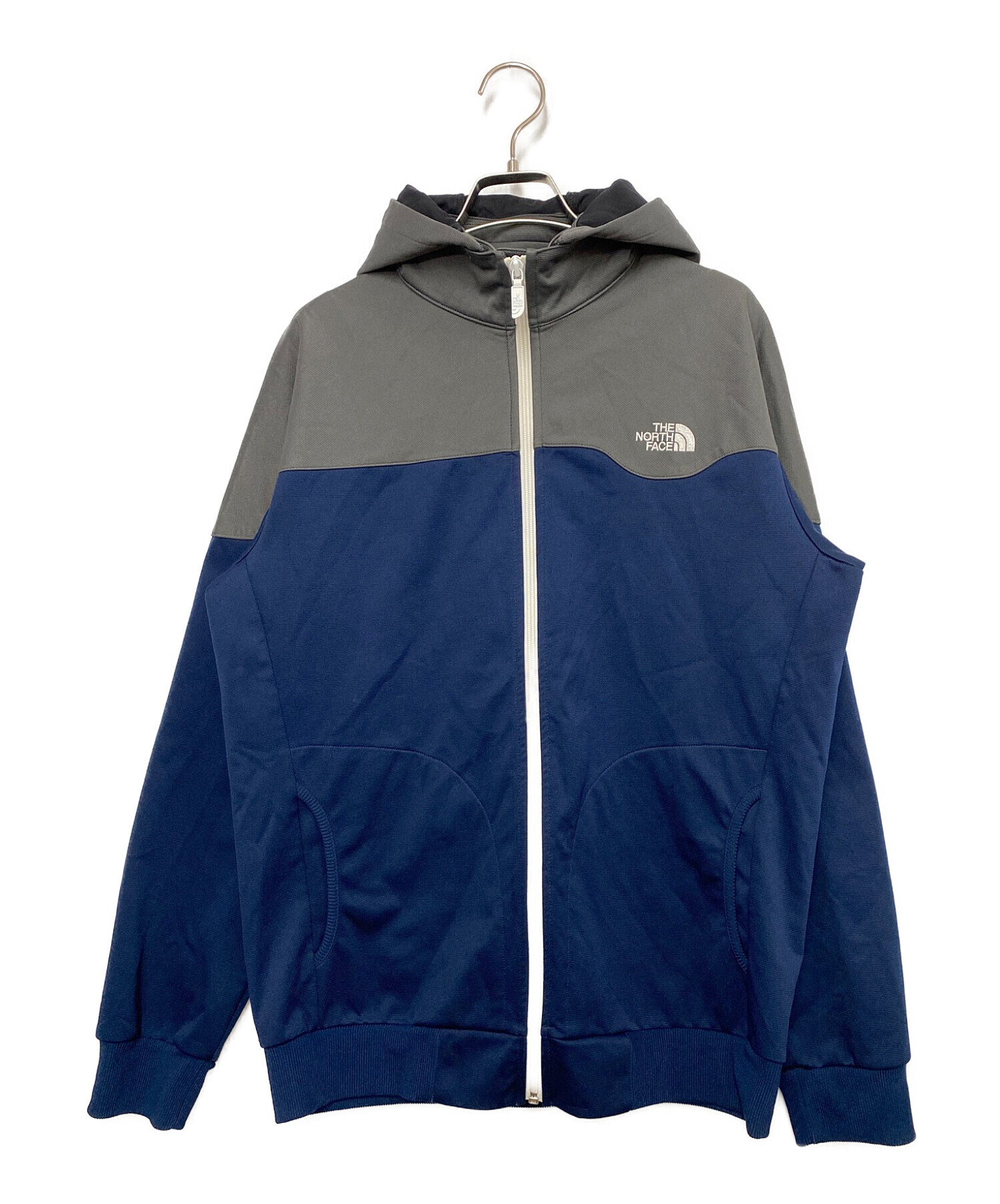 THE NORTH FACE (ザ ノース フェイス) マッハ5ジャケット ブラック×ネイビー サイズ:L