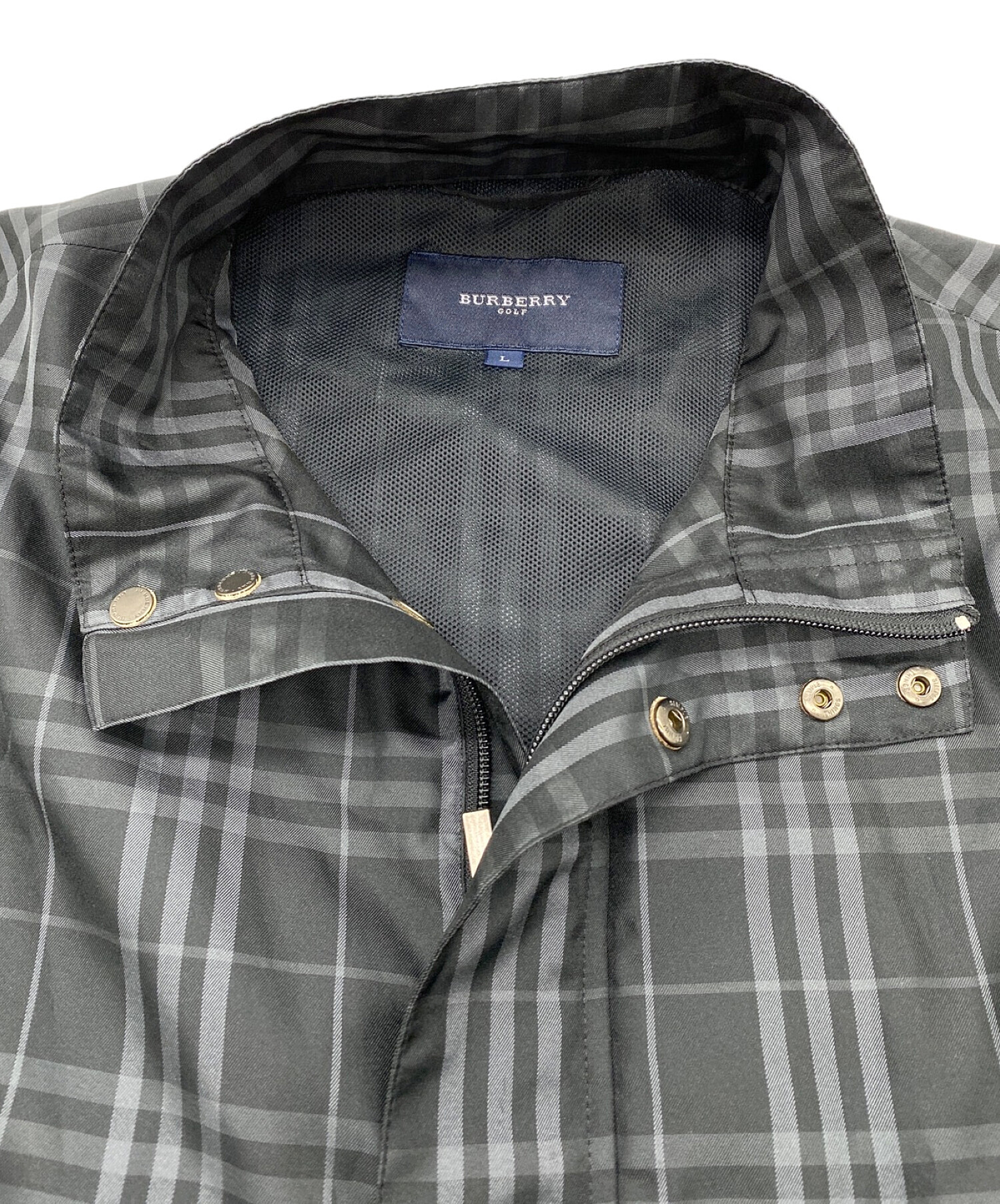 中古・古着通販】BURBERRY GOLF (バーバリーゴルフ) スイングトップ