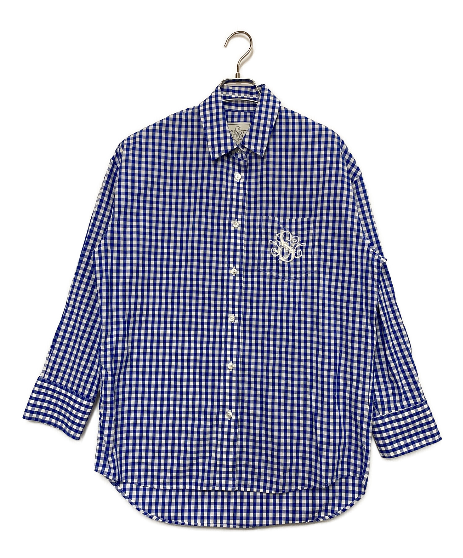 セブンテン刺繍オックスシャツ(ホワイト) - シャツ/ブラウス(七分/長袖)