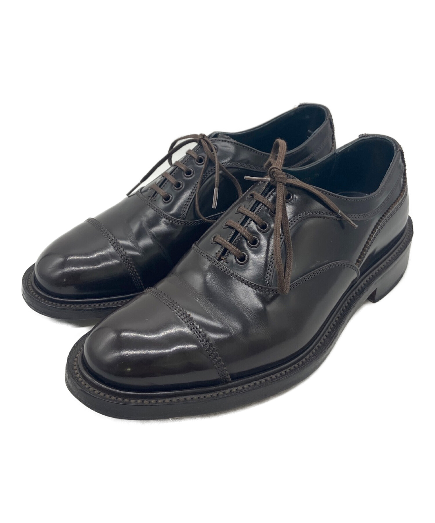 Tricker's (トリッカーズ) ストレートチップシューズ ブラック サイズ:6.5