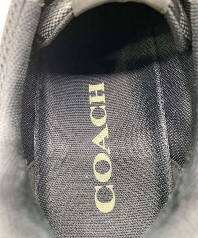 中古・古着通販】COACH (コーチ) コラボスニーカー ブラック×ブルー 