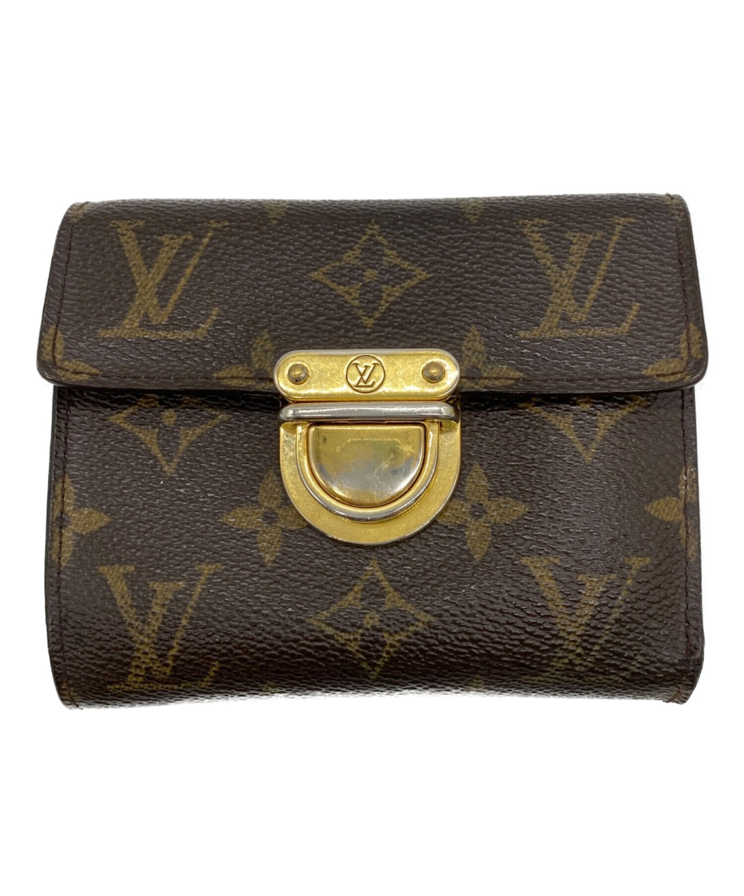 中古・古着通販】LOUIS VUITTON (ルイ ヴィトン) 3つ折り財布 ブラウン