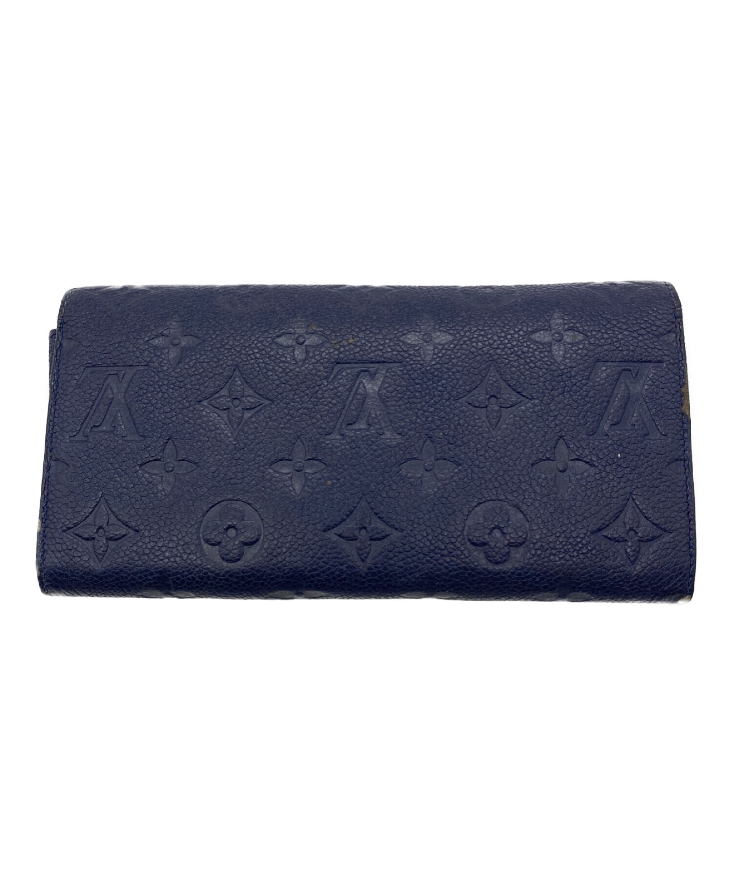 中古・古着通販】LOUIS VUITTON (ルイ ヴィトン) 長財布 ネイビー