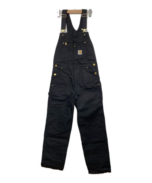 【中古・古着通販】CarHartt (カーハート) オーバーオール ブラック