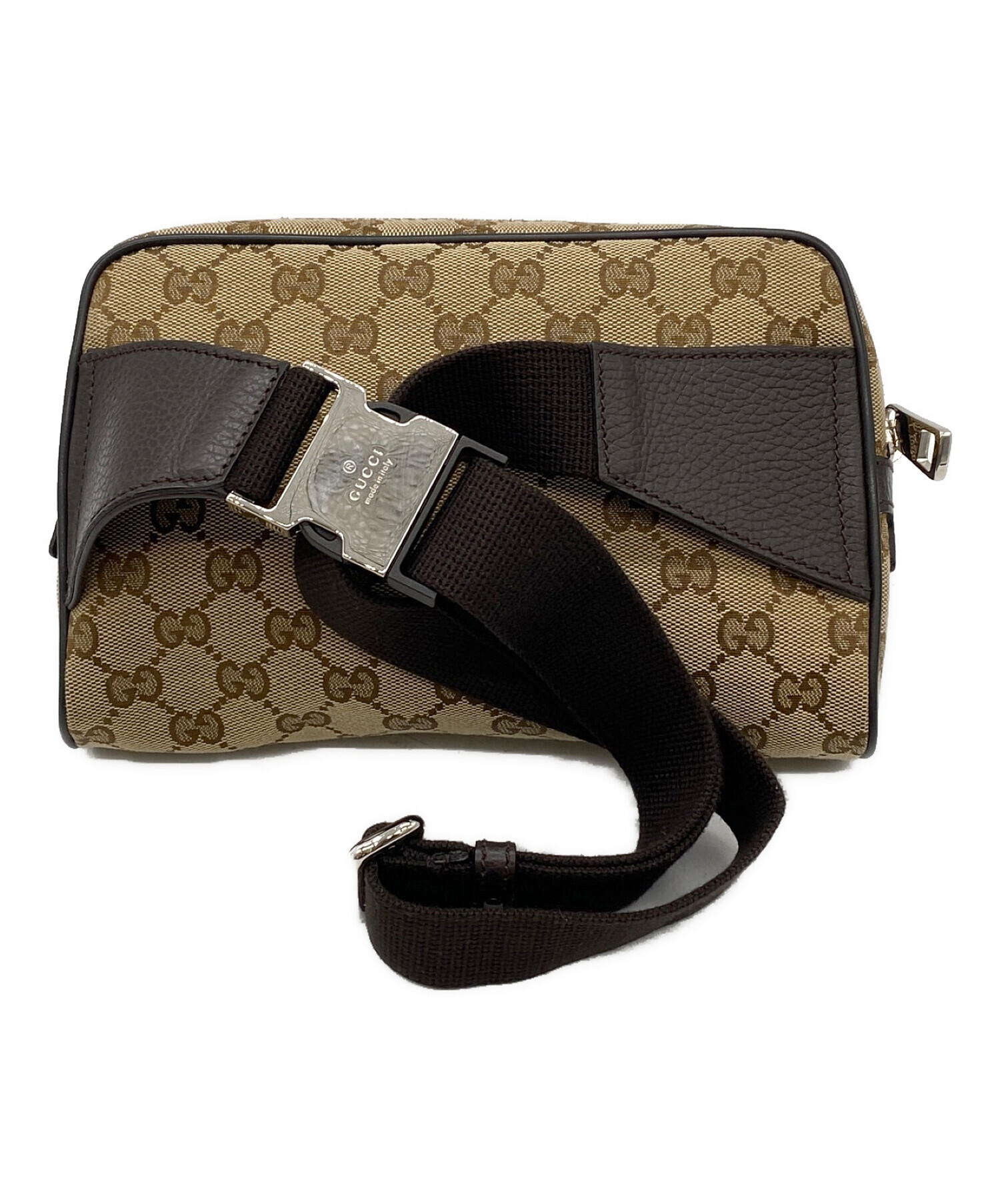 中古・古着通販】GUCCI (グッチ) ウエストバッグ ブラウン｜ブランド