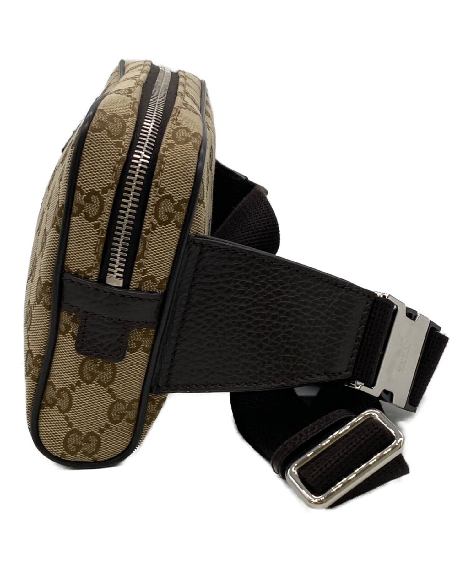 中古・古着通販】GUCCI (グッチ) ウエストバッグ ブラウン｜ブランド