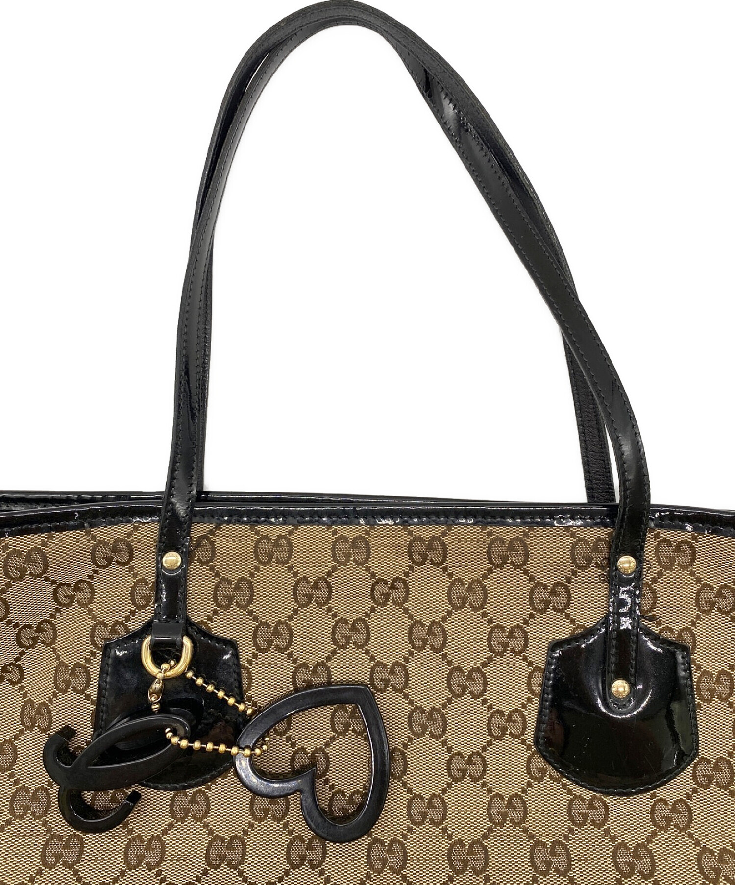 中古・古着通販】GUCCI (グッチ) トートバッグ ブラウン｜ブランド