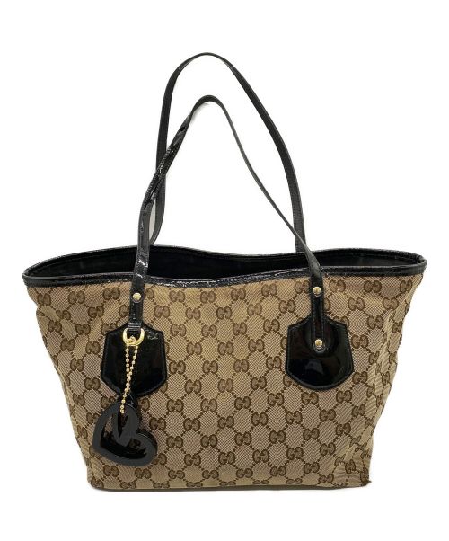 中古・古着通販】GUCCI (グッチ) トートバッグ ブラウン｜ブランド