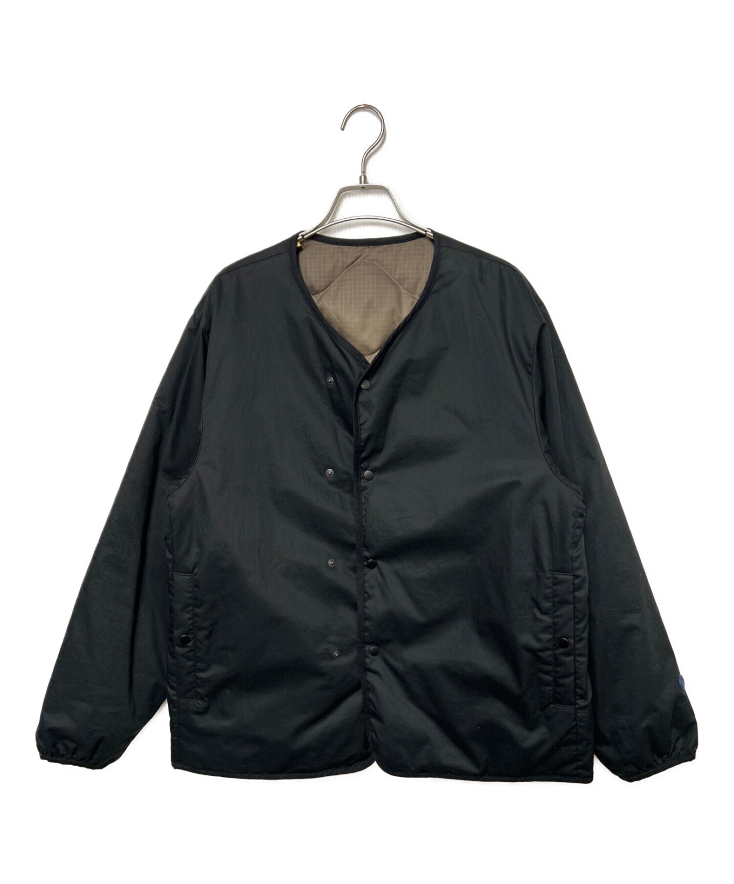 中古・古着通販】nanamica (ナナミカ) Reversible Down Cardigan ブラック サイズ:XS｜ブランド・古着通販  トレファク公式【TREFAC FASHION】スマホサイト