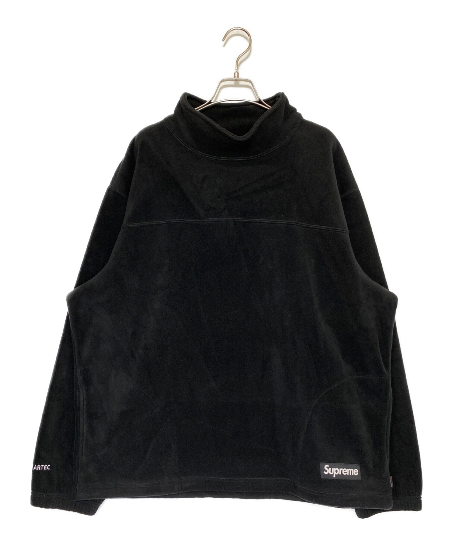 SUPREME (シュプリーム) Polartec Mock Neck Pullover ブラック サイズ:XL