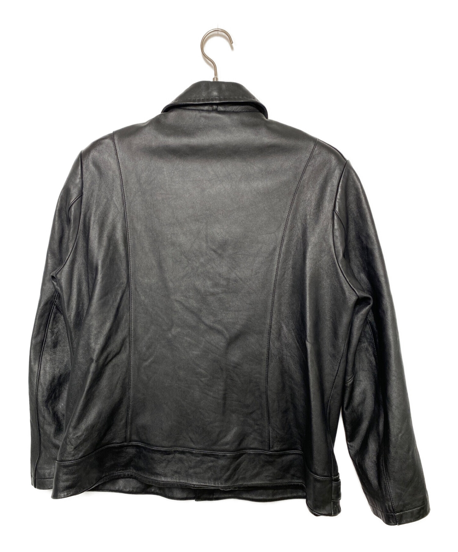 BALMAIN (バルマン) レザージャケット ブラック サイズ:M