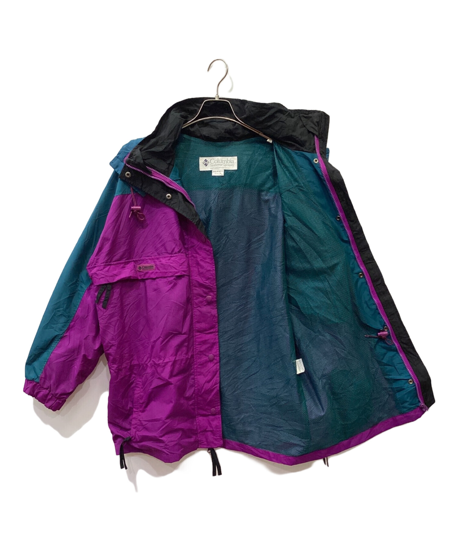 中古・古着通販】Columbia (コロンビア) MOUNTAIN PARKA パープル×グリーン サイズ:XL｜ブランド・古着通販  トレファク公式【TREFAC FASHION】スマホサイト