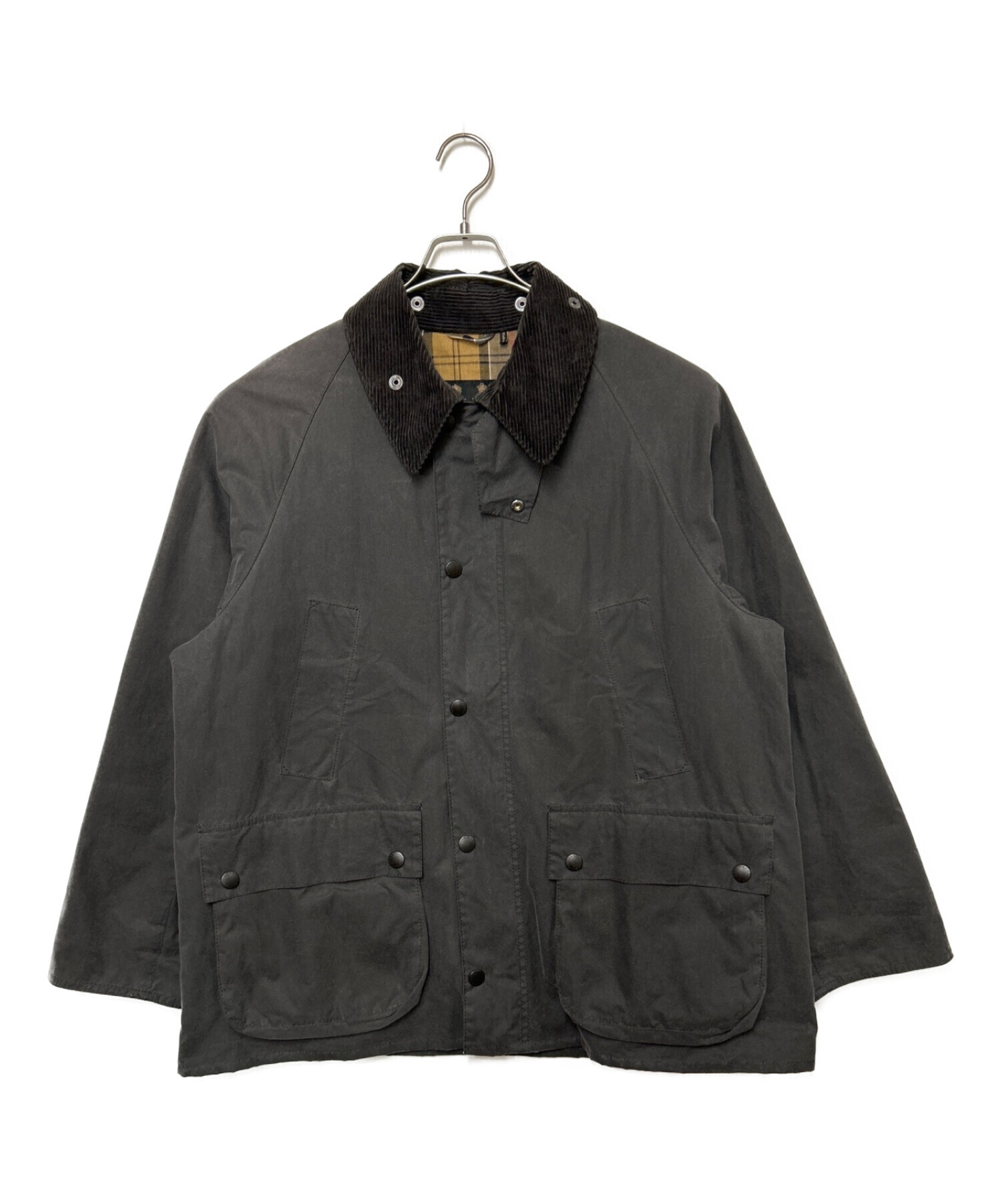 中古・古着通販】Barbour (バブアー) OVERSIZED WAX BEDALE ブラック