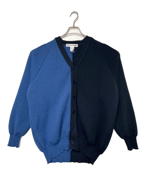 【中古・古着通販】COMME des GARCONS SHIRT (コムデギャルソンシャツ) Lochaven of Scotland  oversize cardigan ブルー×ネイビー サイズ:size L｜ブランド・古着通販 トレファク公式【TREFAC  FASHION】スマホサイト