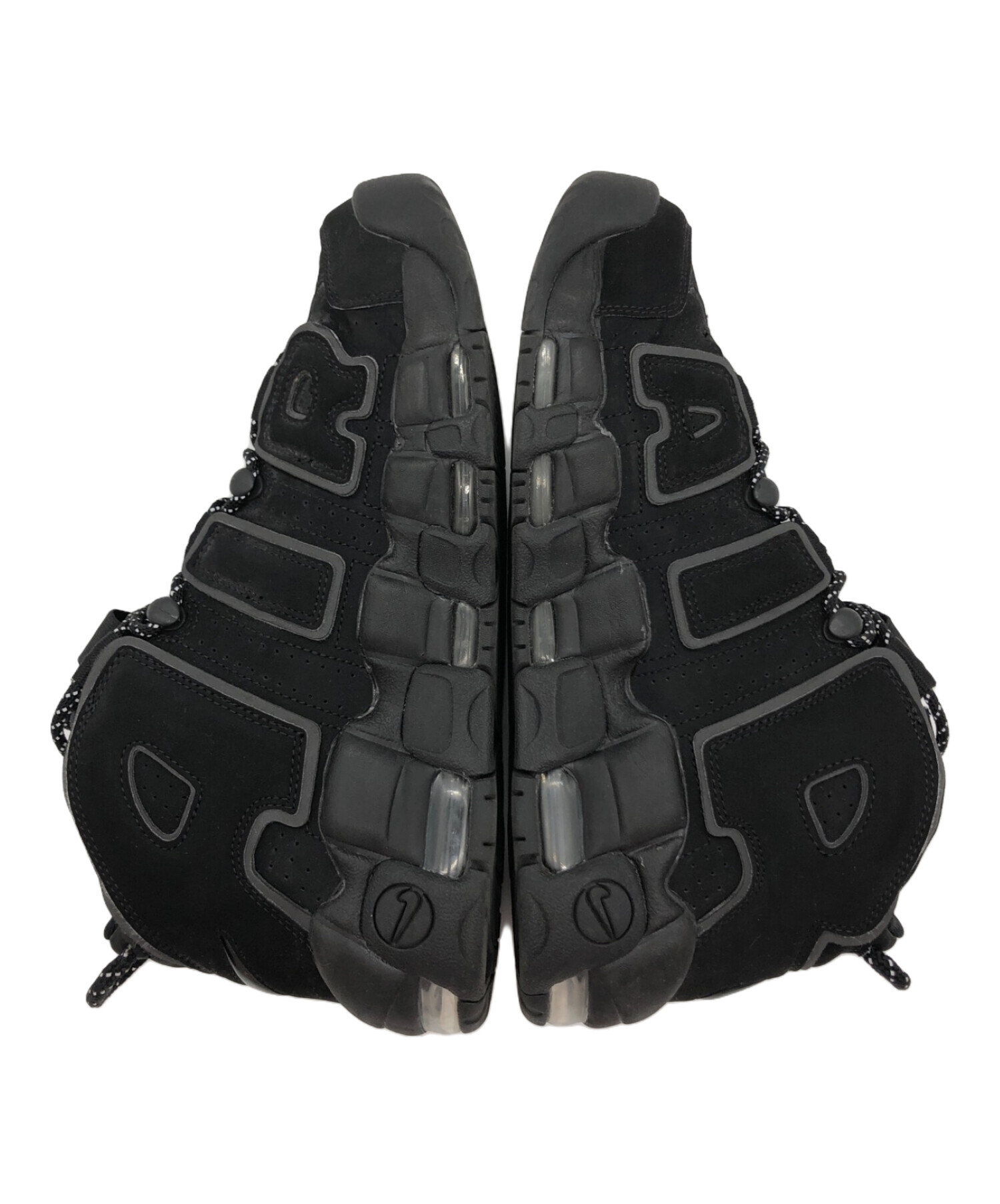 NIKE AIR MORE UPTEMPO BLACK (ナイキ エア モア アップテンポ) ハイカットスニーカー ブラック サイズ:27.5