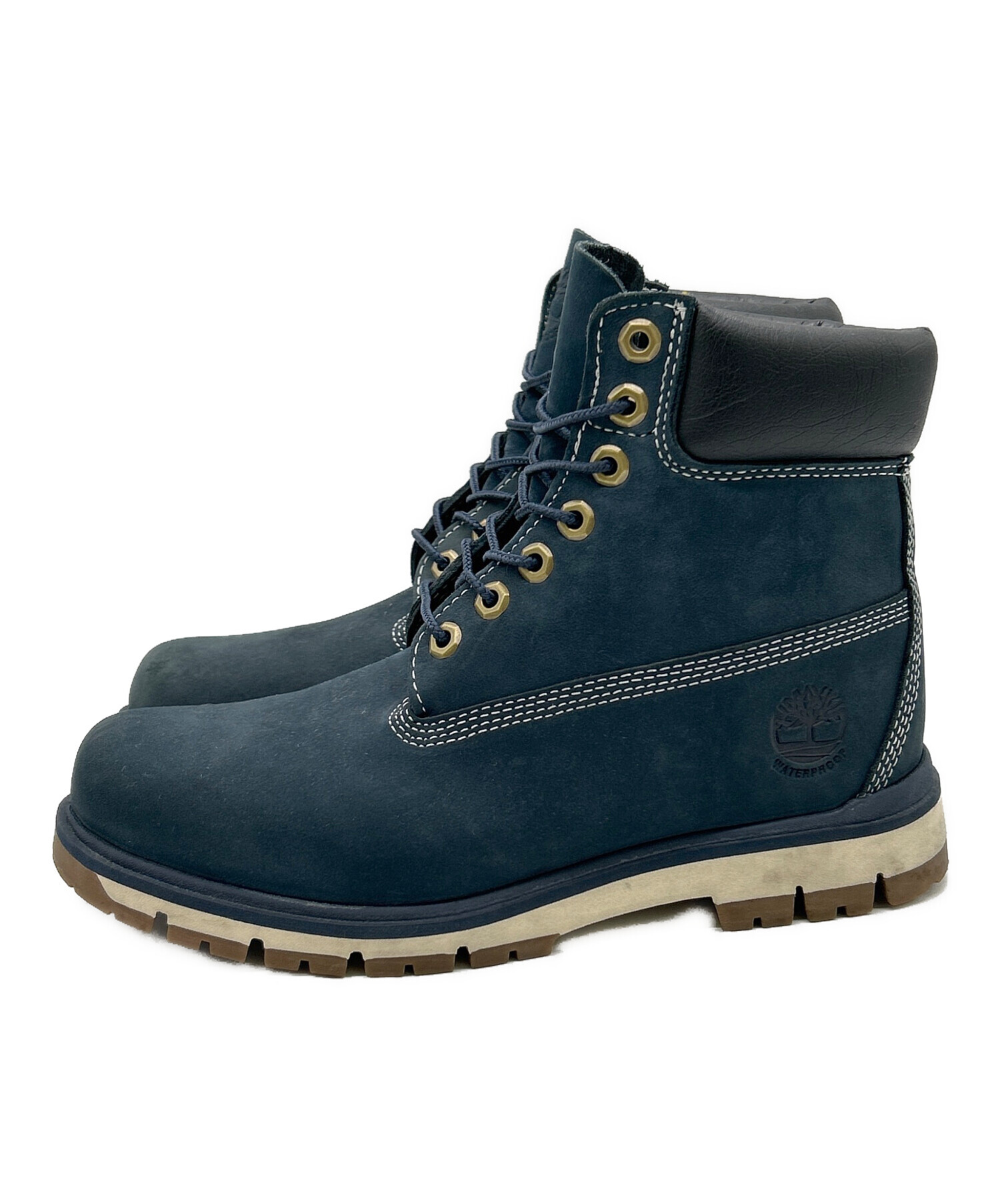 中古・古着通販】Timberland (ティンバーランド) レザーブーツ ネイビー サイズ:SIZE 25cm｜ブランド・古着通販  トレファク公式【TREFAC FASHION】スマホサイト