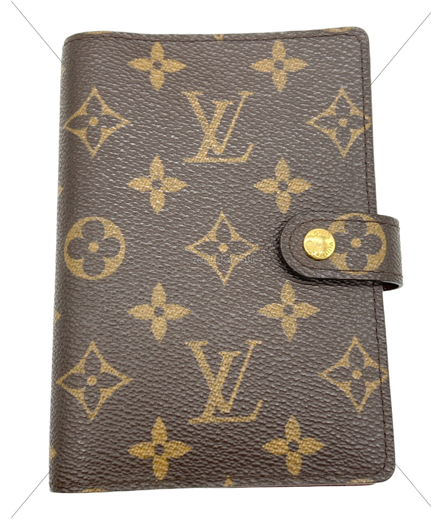 LOUIS VUITTON (ルイ ヴィトン) 手帳カバー ブラウン