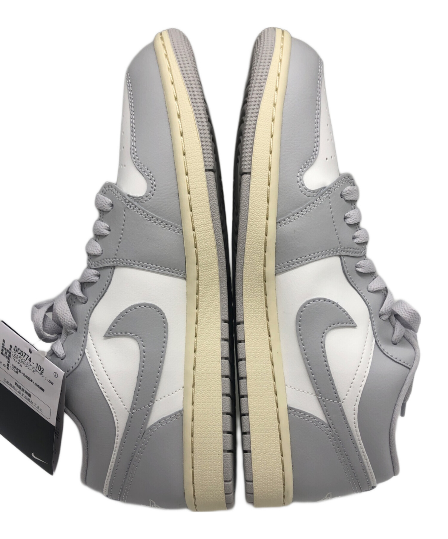 中古・古着通販】NIKE Women's Air Jordan 1 Low (ナイキ ウィメンズ エアジョーダン1 ロー) ミドルカットスニーカー  グレー サイズ:SIZE 29cm 未使用品｜ブランド・古着通販 トレファク公式【TREFAC FASHION】スマホサイト