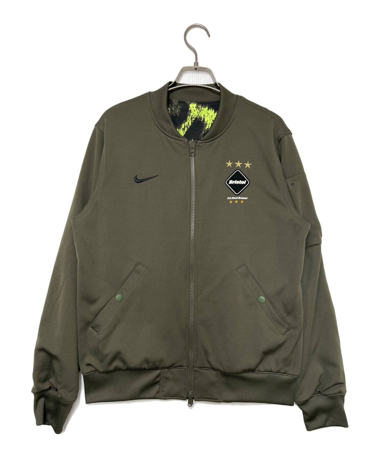 中古・古着通販】NIKE (ナイキ) F.C.R.B. (エフシーアールビー) ウォームアップジャケット グリーン サイズ:SIZE  S｜ブランド・古着通販 トレファク公式【TREFAC FASHION】スマホサイト