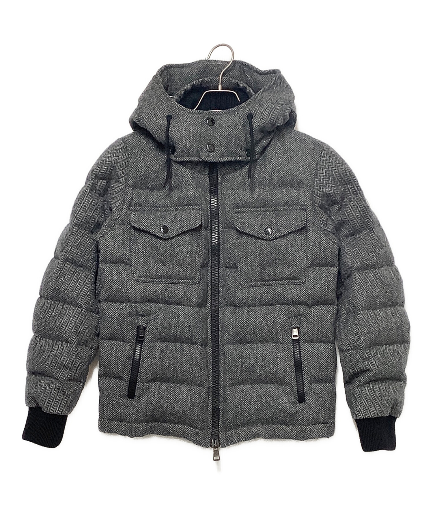 MONCLER FLORIAN (モンクレール フロリアン) ダウンジャケット グレー サイズ:SIZE 0