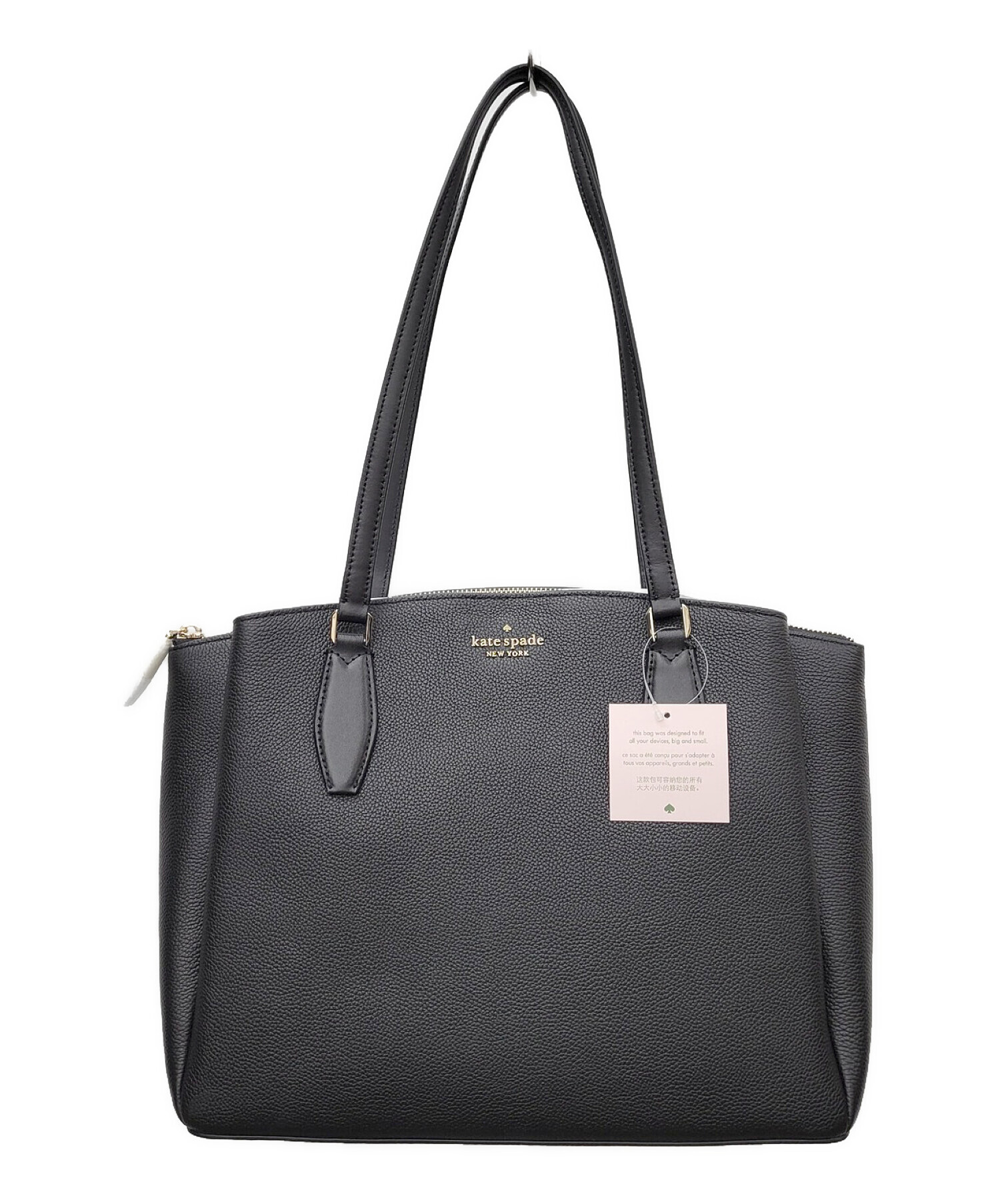 中古・古着通販】Kate Spade (ケイトスペード) トートバッグ ブラック