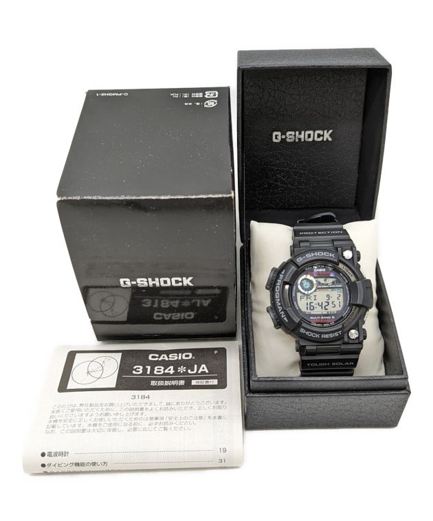 中古・古着通販】CASIO (カシオ) G-SHOCK MASTER OF G SEA FROGMAN (ジーショック マスターオブジー シー  フロッグマン) ブラック｜ブランド・古着通販 トレファク公式【TREFAC FASHION】スマホサイト