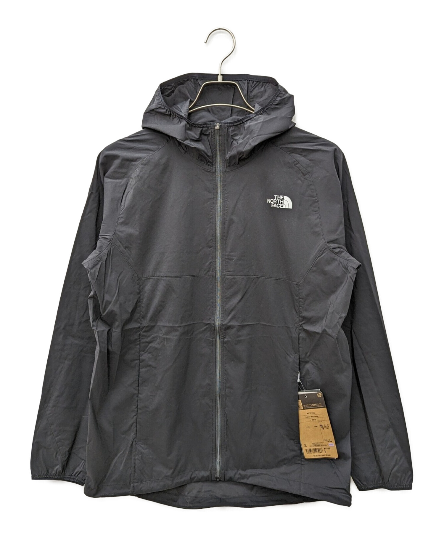 THE NORTH FACE (ザ ノース フェイス) Anytime Wind Hoodie (エニータイムウィンドフーディ) ブラック サイズ:M  未使用品