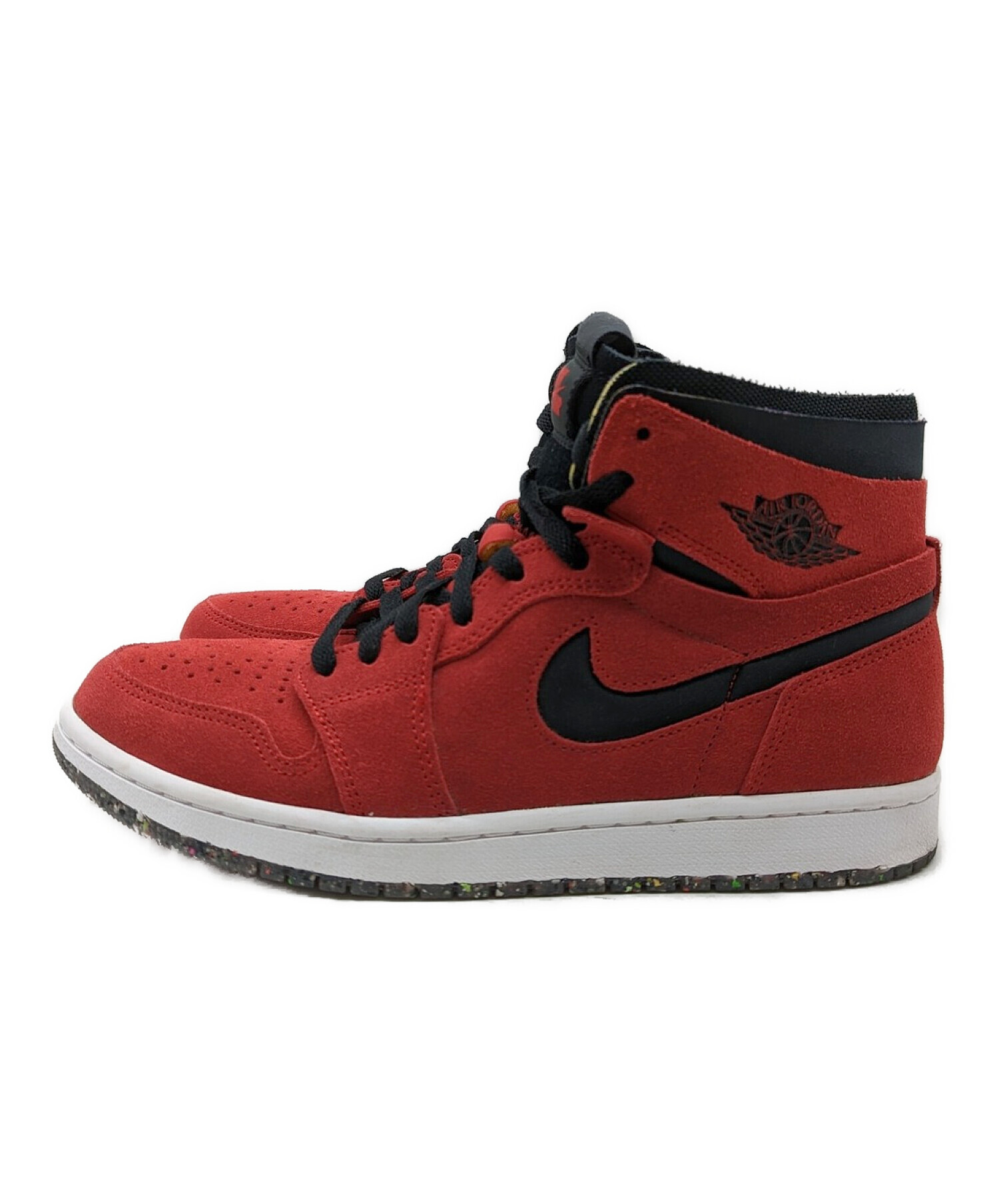 NIKE (ナイキ) AIR JORDAN 1 ZOOM AIR CMFT (エアジョーダン 1 ズーム コンフォート) レッド×ブラック  サイズ:US 8.5