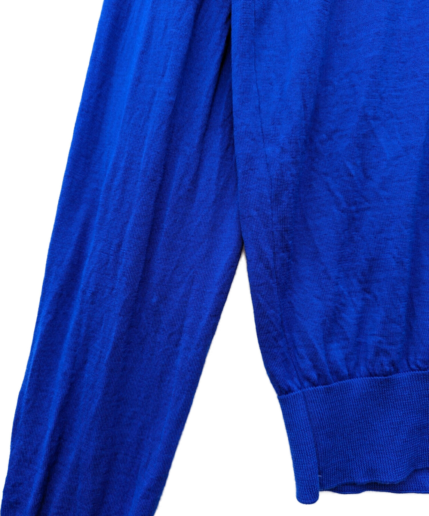 VERSACE (ヴェルサーチ) グルカウールセーター ブルー サイズ:50