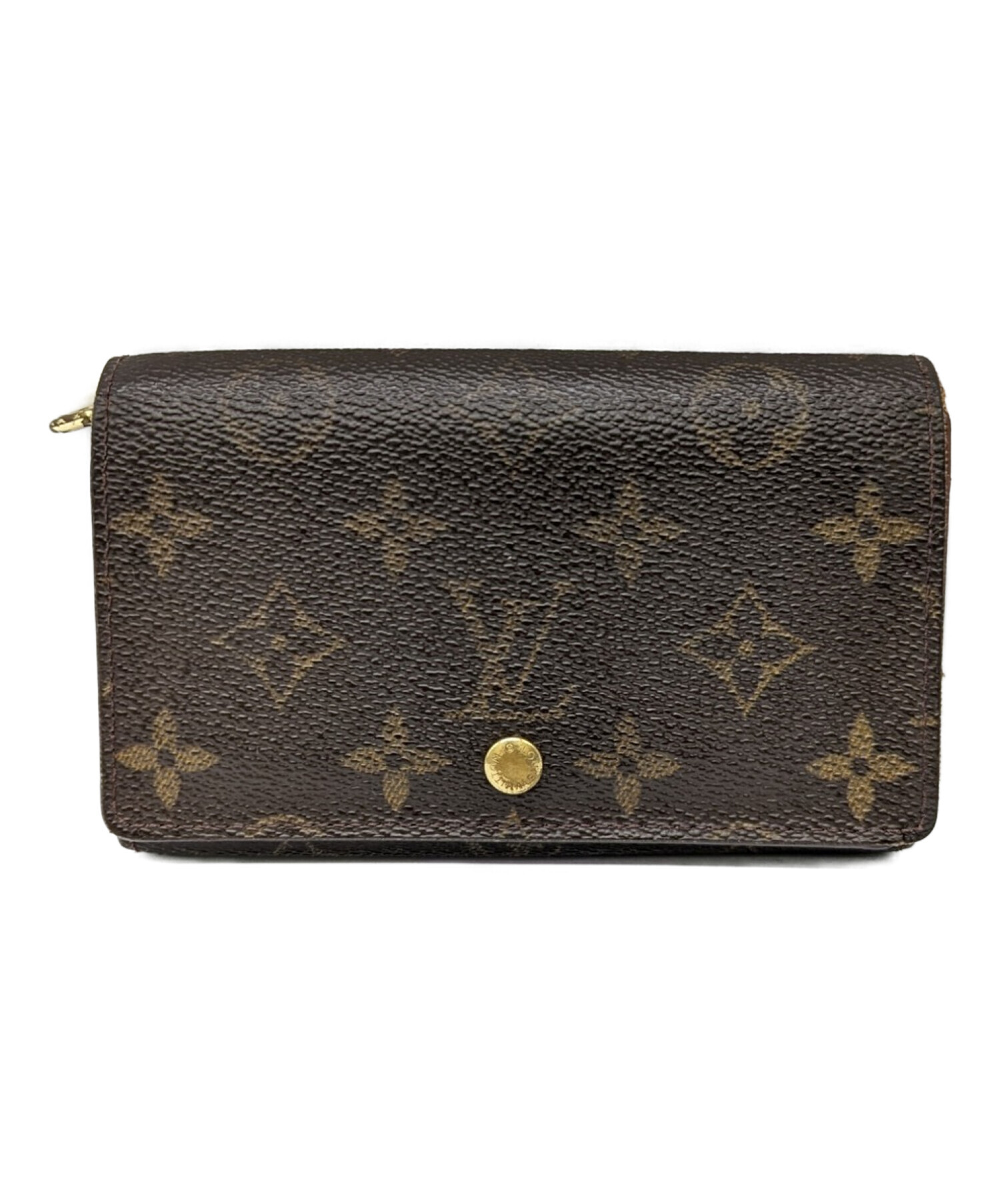 中古・古着通販】LOUIS VUITTON (ルイ ヴィトン) ポルトフォイユ・トレゾール ブラウン｜ブランド・古着通販 トレファク公式【TREFAC  FASHION】スマホサイト