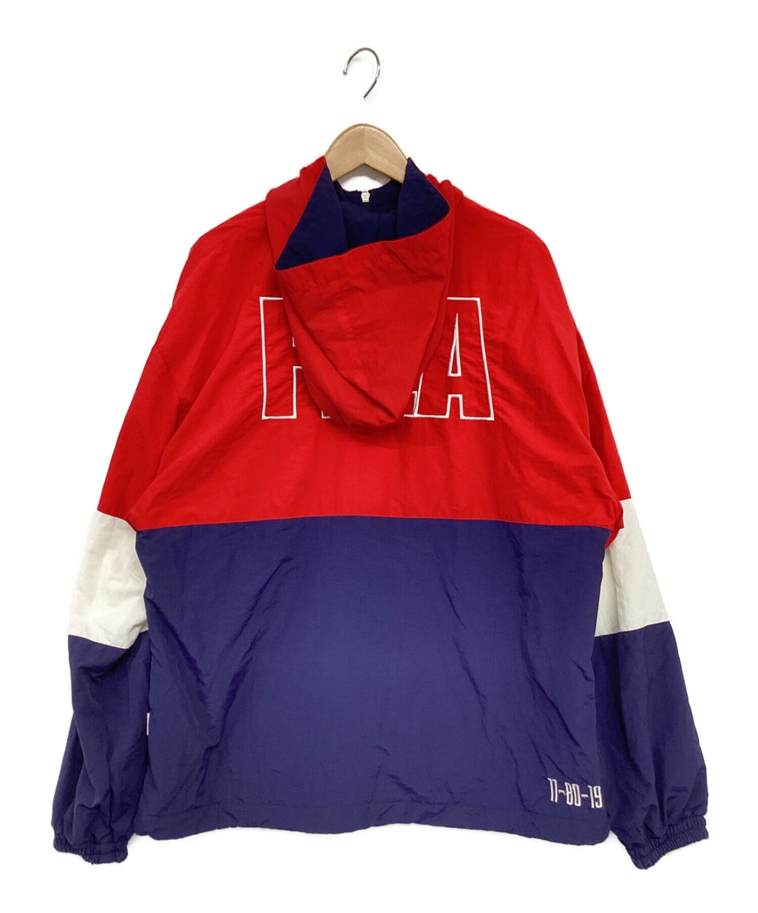 中古・古着通販】FILA (フィラ) アノラックパーカー トリコロール