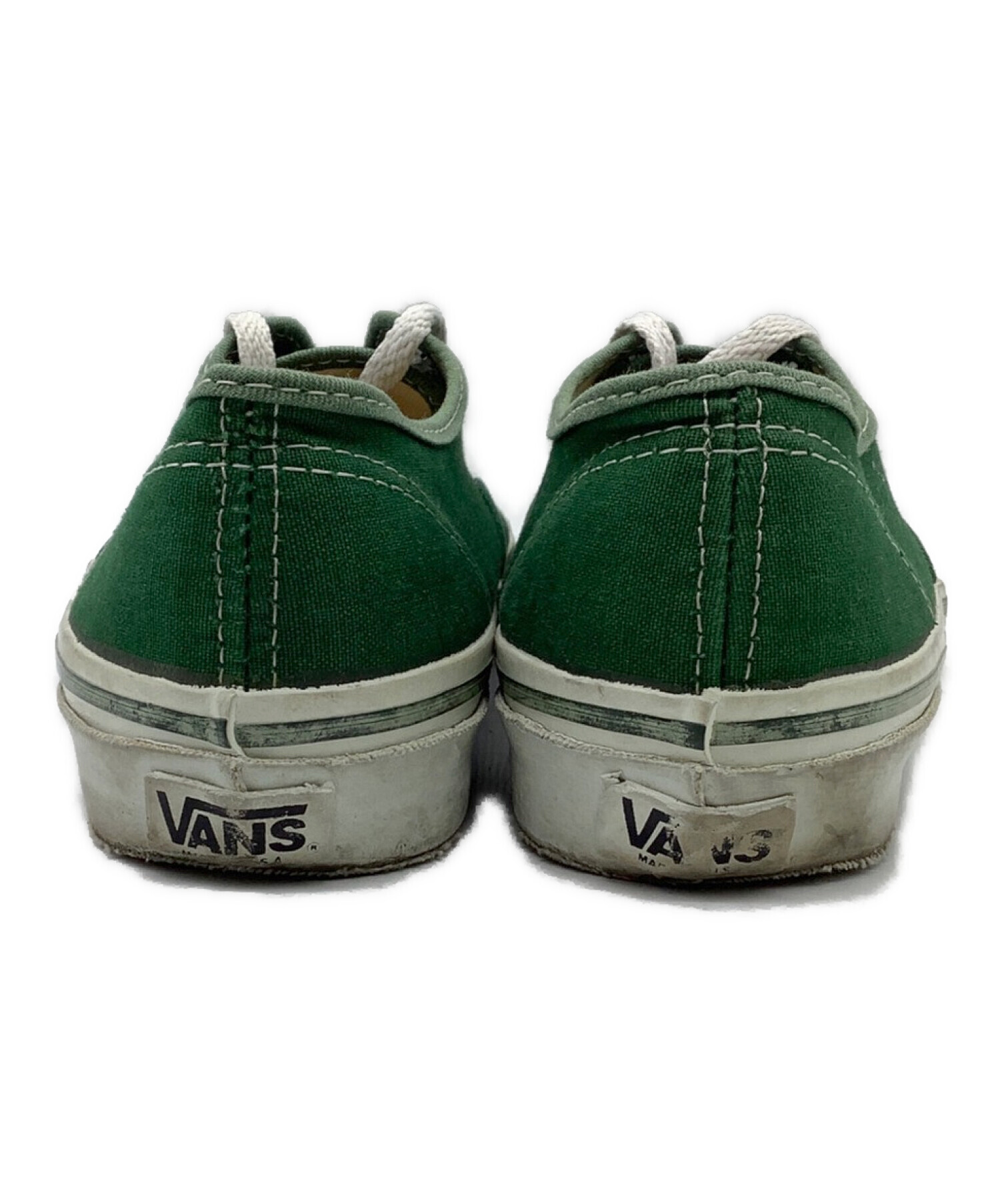 中古・古着通販】VANS (ヴァンズ) ローカットスニーカー グリーン