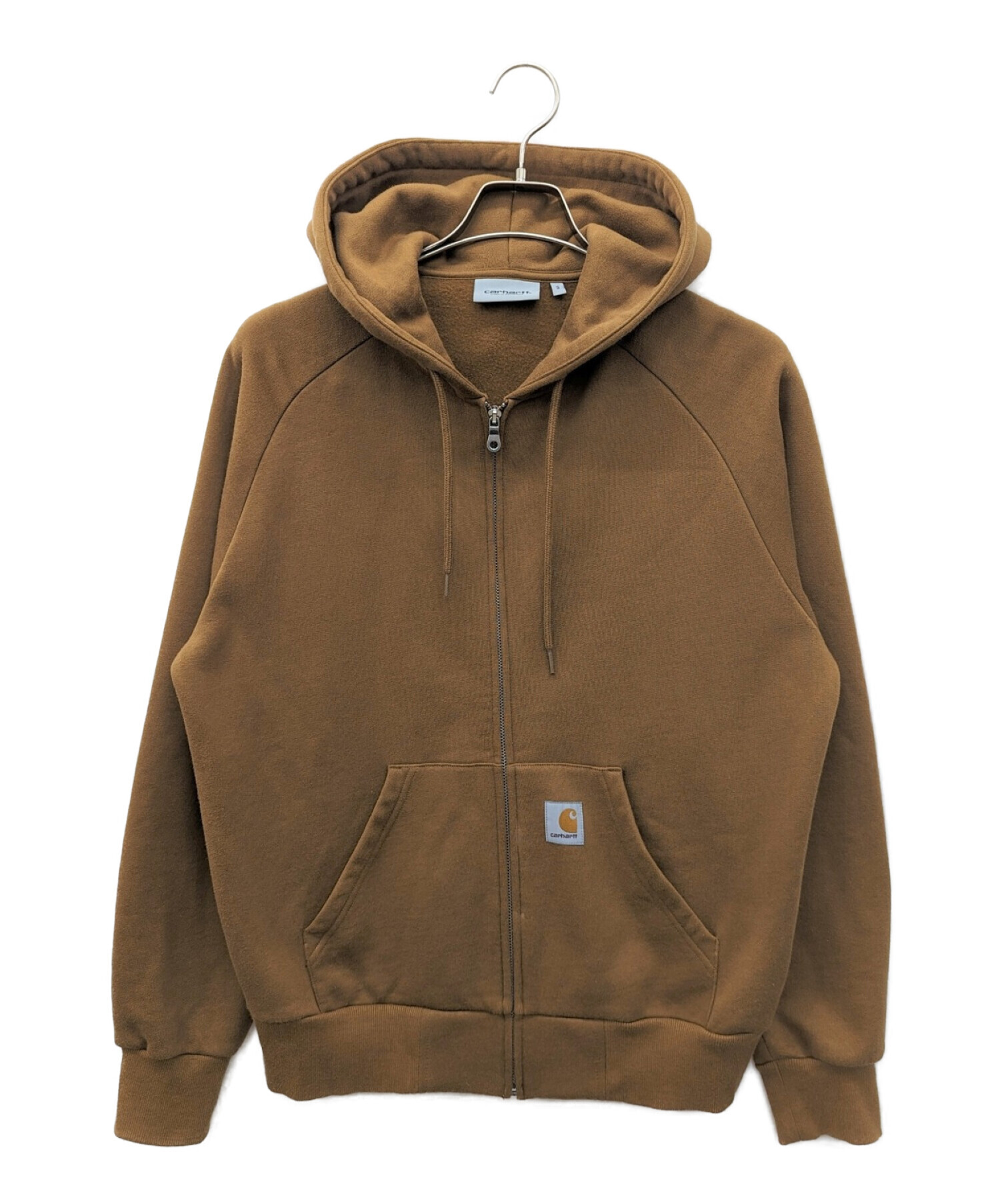 CarHartt (カーハート) ジップパーカー ブラウン サイズ:S